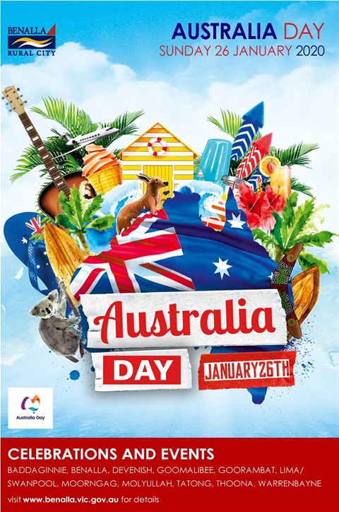 Australia Day 2020 celebrations and events - Benalla Rural City