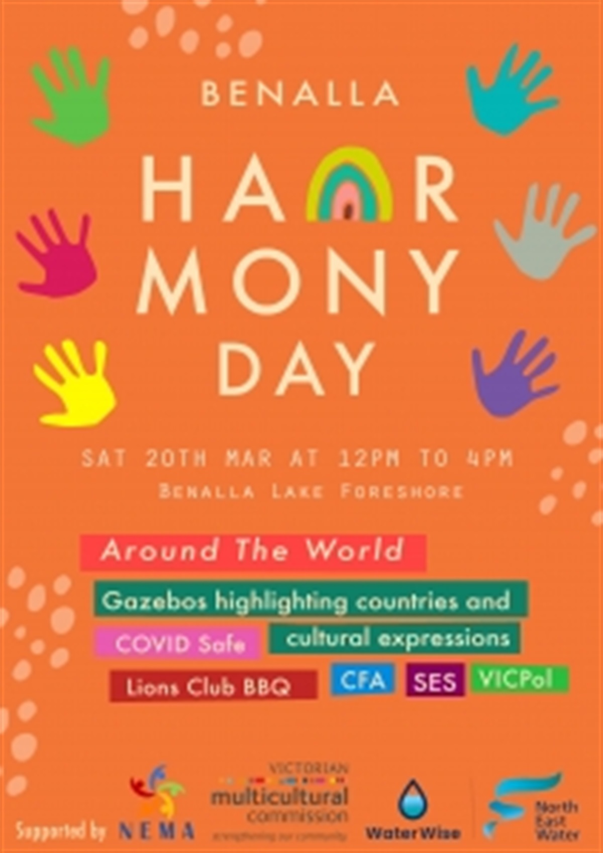 Harmony Day - NEMA special event - Benalla Rural City